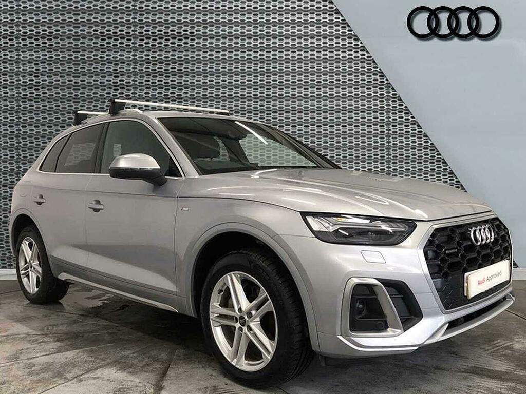 Audi Q5 S Line 40 Tdi Quattro 204 Ps S Tronic Silver
