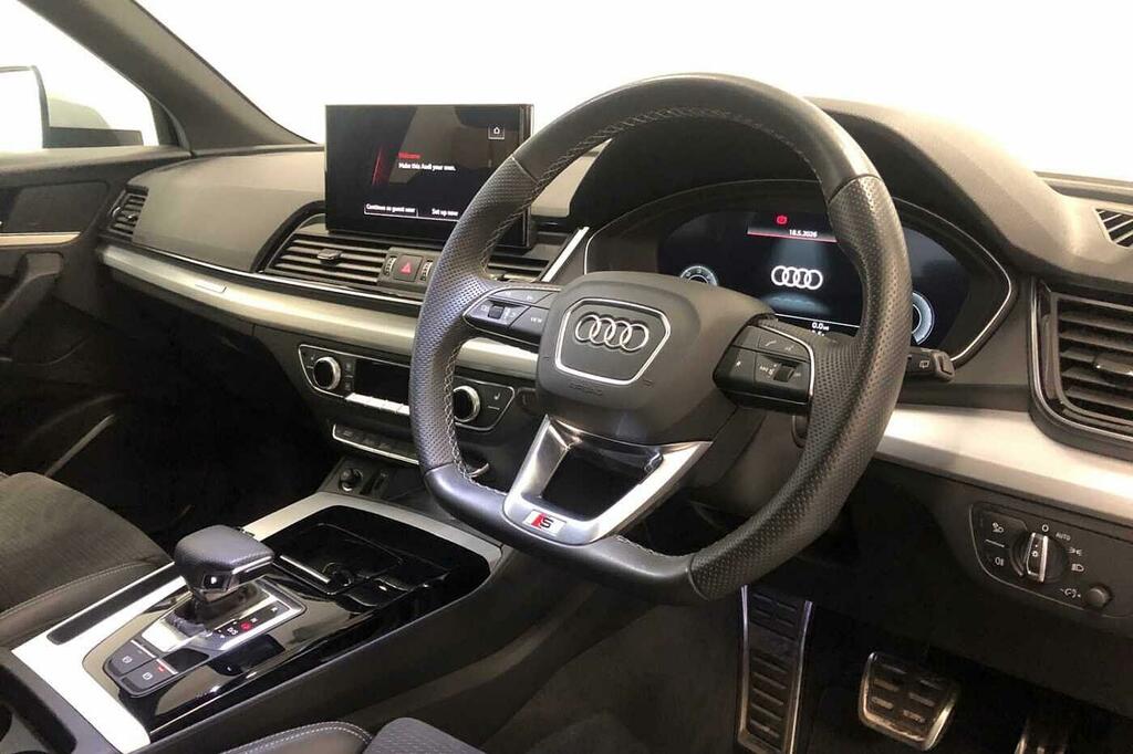 Audi Q5 S Line 40 Tdi Quattro 204 Ps S Tronic SL23UKN Silver #6