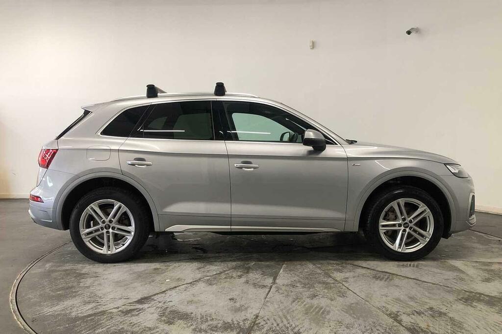 Audi Q5 S Line 40 Tdi Quattro 204 Ps S Tronic SL23UKN Silver #4
