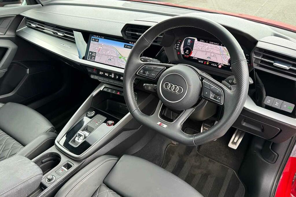 Audi A3 Black Edition Tfsi 310 Ps S Tronic SN73BRW Red #6