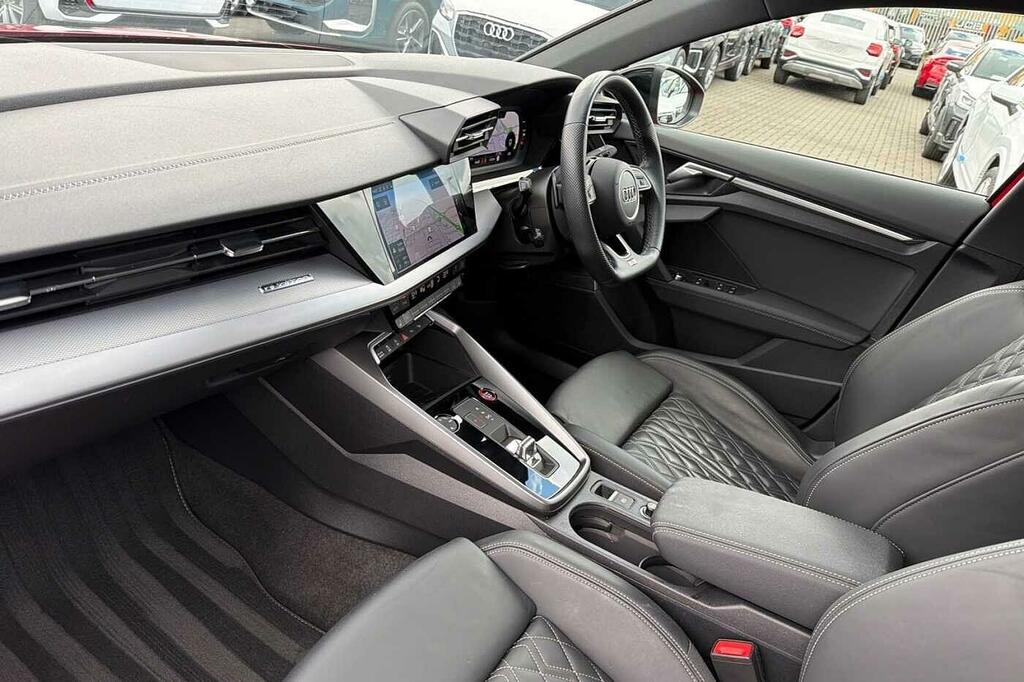 Audi A3 Black Edition Tfsi 310 Ps S Tronic SN73BRW Red #2