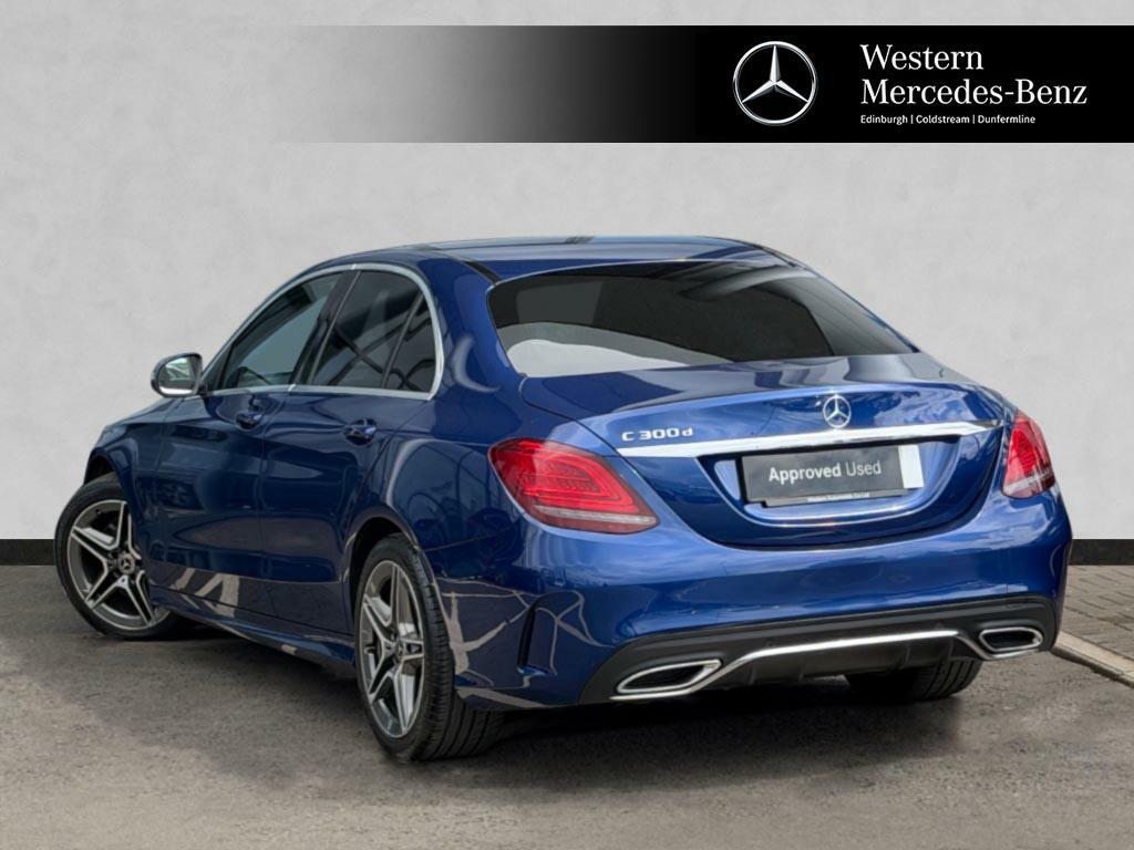 Mercedes-Benz C Class C 300 D Amg Line Edition Premium KW69KZD Blue #2