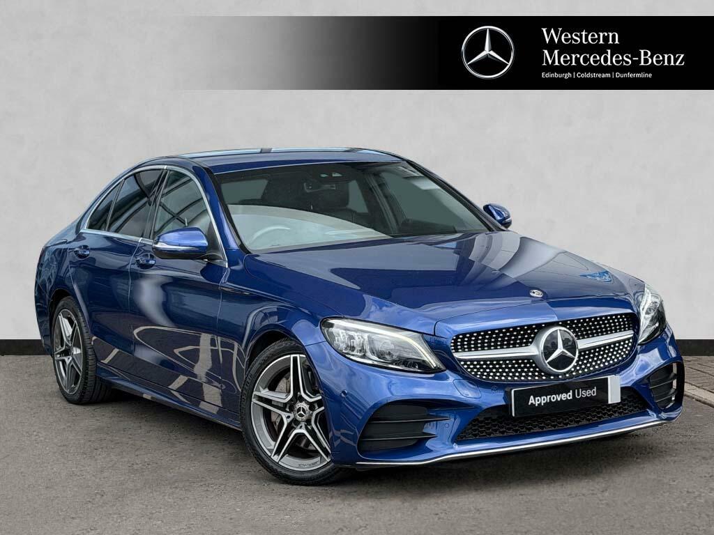 Mercedes-Benz C Class C 300 D Amg Line Edition Premium Blue