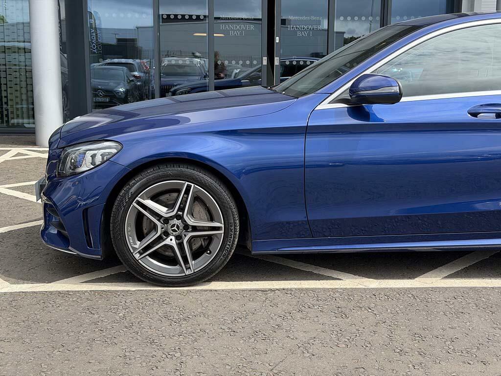 Mercedes-Benz C Class C 300 D Amg Line Edition Premium KW69KZD Blue #6