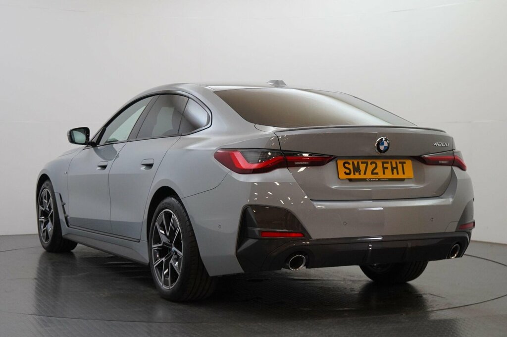 BMW 4 Series 2.0 420D Mht M Sport Euro 6 Ss SM72FHT Grey #3