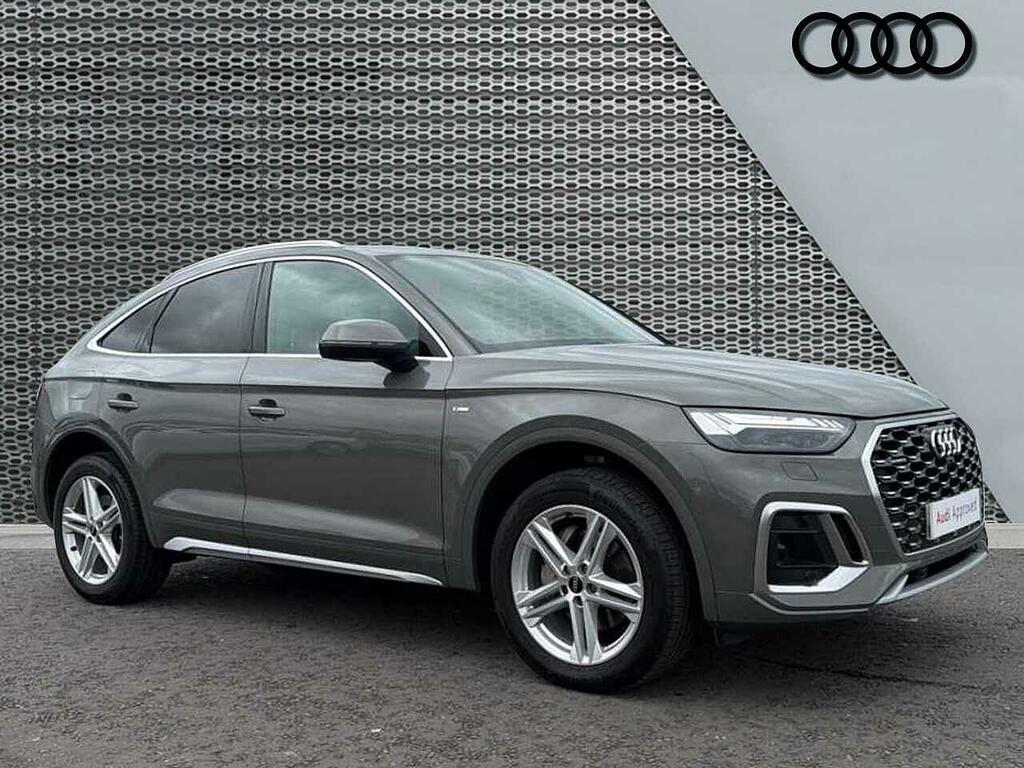 Audi Q5 S Line 40 Tdi Quattro 204 Ps S Tronic Grey