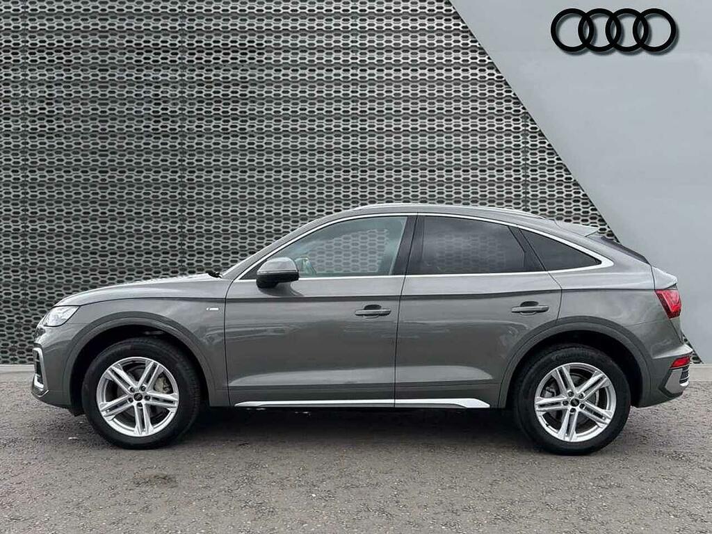 Audi Q5 S Line 40 Tdi Quattro 204 Ps S Tronic SL23LYA Grey #4