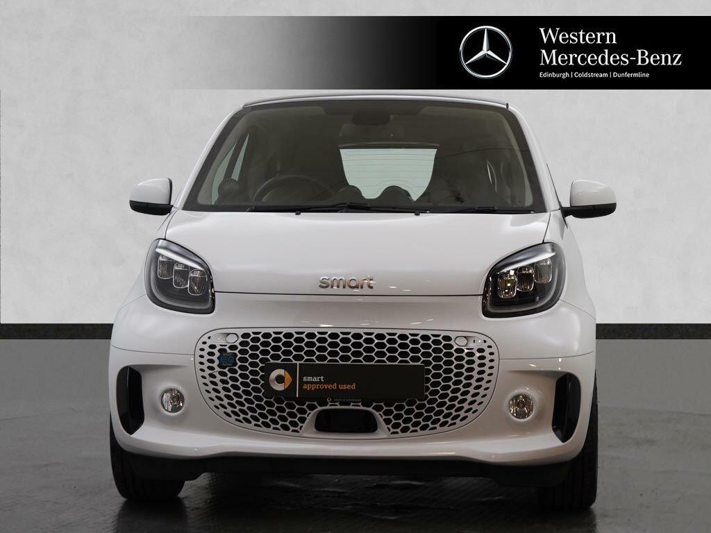 Smart Fortwo Coupe 17.6Kwh Brabus Line 22Kw Charger White #2