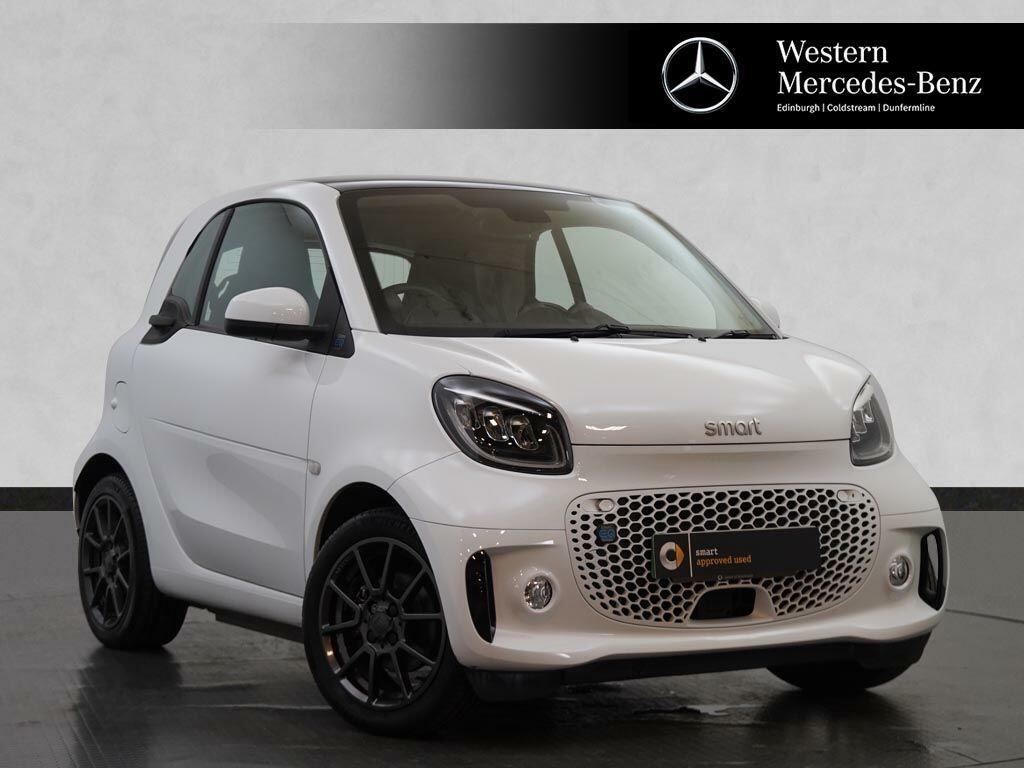 Smart Fortwo Coupe 17.6Kwh Brabus Line 22Kw Charger White