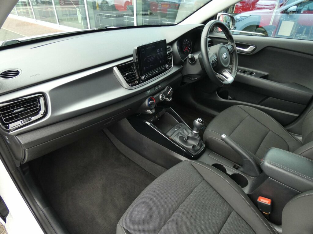 Kia RIO 1.2 2 Euro 6 Ss White #2