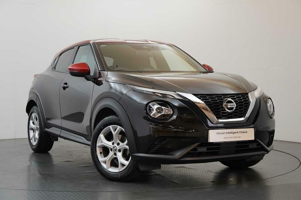 Nissan Juke 1.0 Dig-t 114 N-connecta With Sat Nav And Rear Vie Black