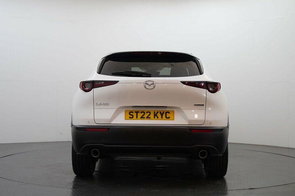 Mazda CX-30 2.0 E-skyactiv X Mhev Sport Lux Euro 6 Ss ST22KYC White #5