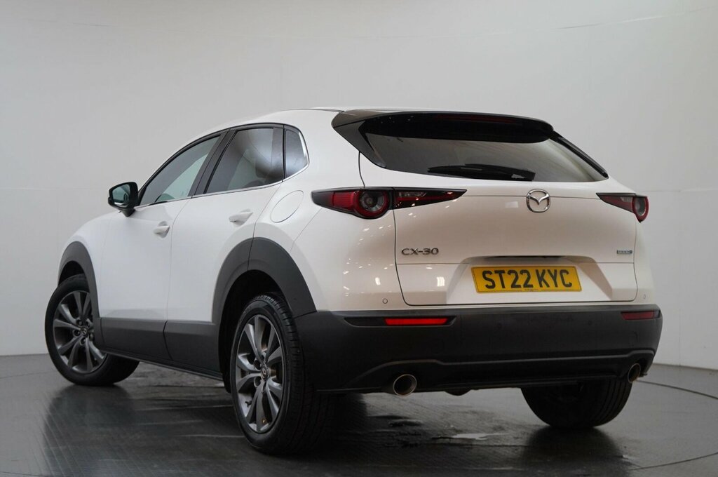 Mazda CX-30 2.0 E-skyactiv X Mhev Sport Lux Euro 6 Ss ST22KYC White #2