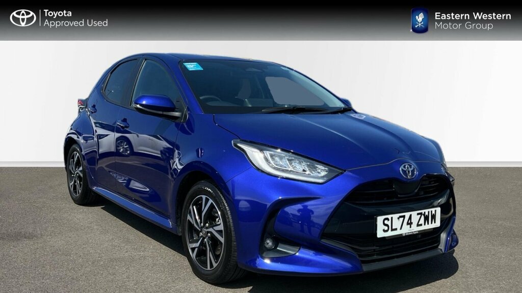 Toyota Yaris 1.5 Vvt-h Design E-cvt Euro 6 Ss Blue