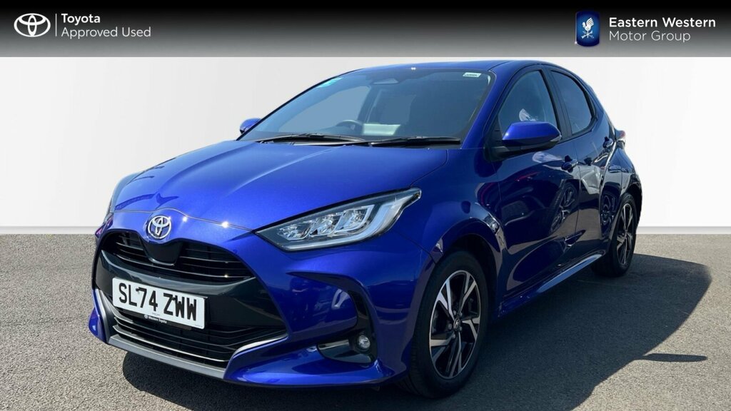 Toyota Yaris 1.5 Vvt-h Design E-cvt Euro 6 Ss SL74ZWW Blue #3