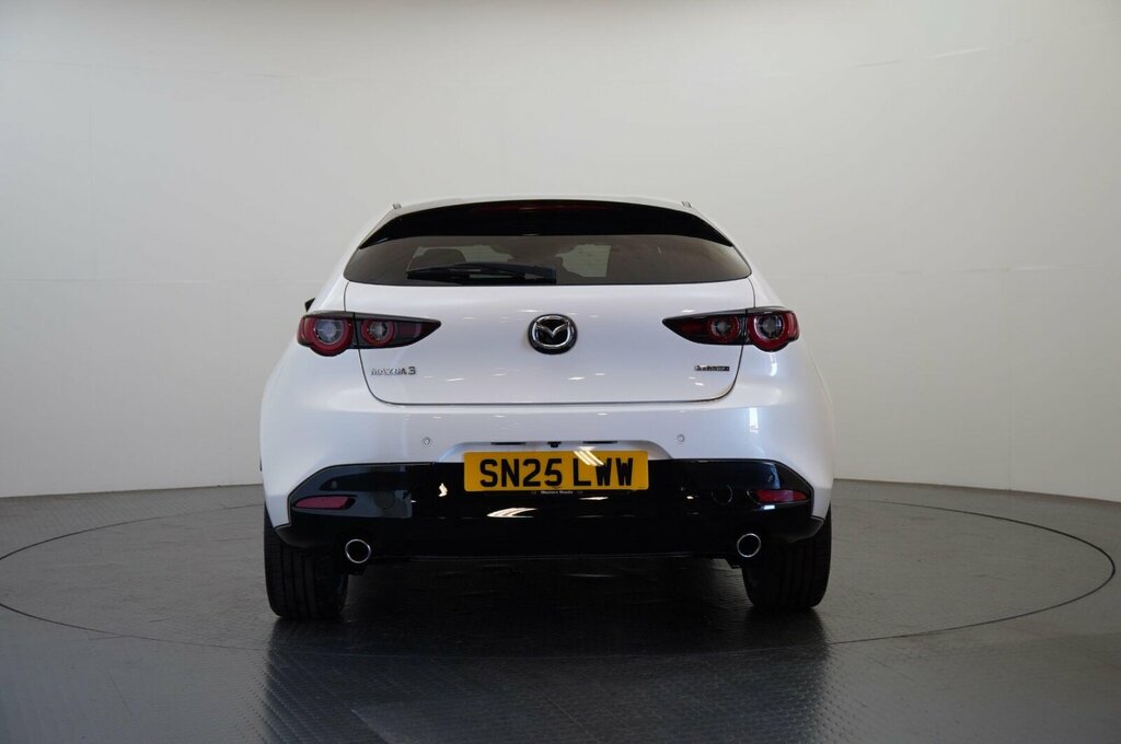 Mazda 3 2.5 E-skyactiv-g Mhev Exclusive-line Euro 6 Ss SN25LWW White #5