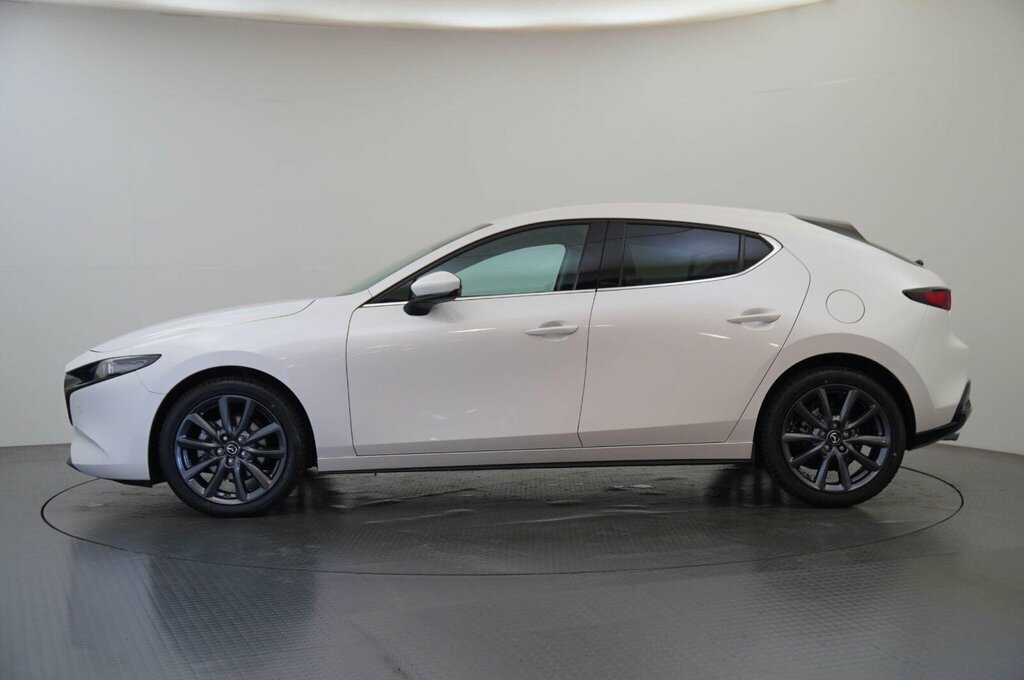 Mazda 3 2.5 E-skyactiv-g Mhev Exclusive-line Euro 6 Ss SN25LWW White #4