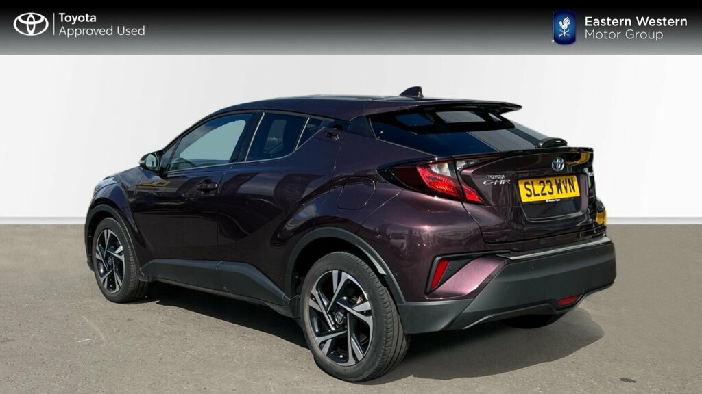 Toyota C-Hr 1.8 Vvt-h Design Cvt Euro 6 Ss SL23WVN Purple #4
