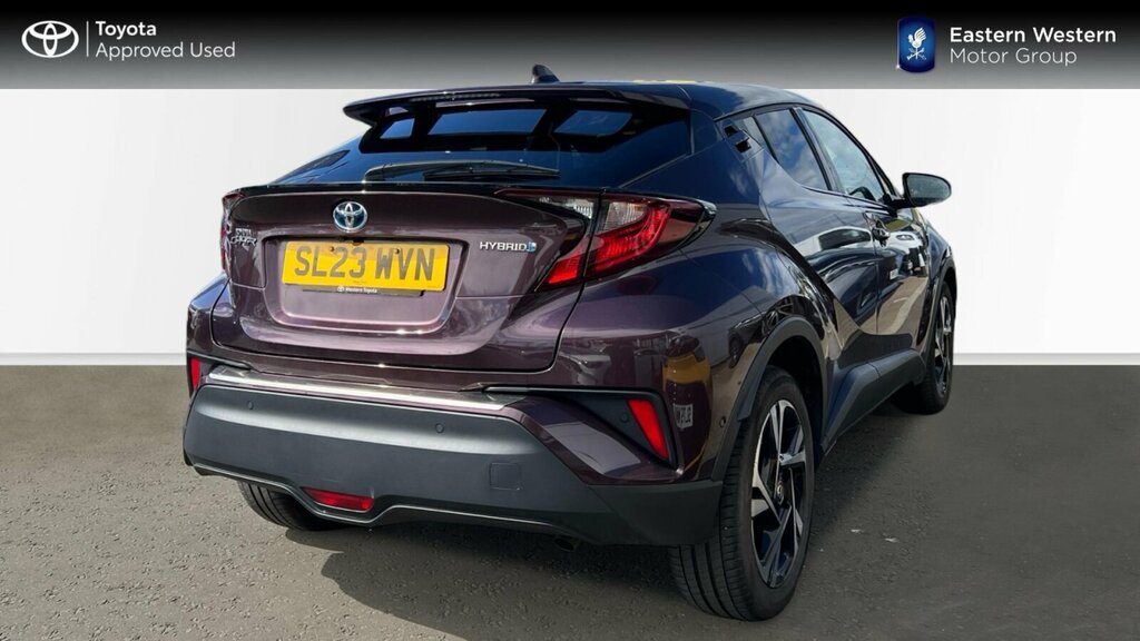 Toyota C-Hr 1.8 Vvt-h Design Cvt Euro 6 Ss SL23WVN Purple #2