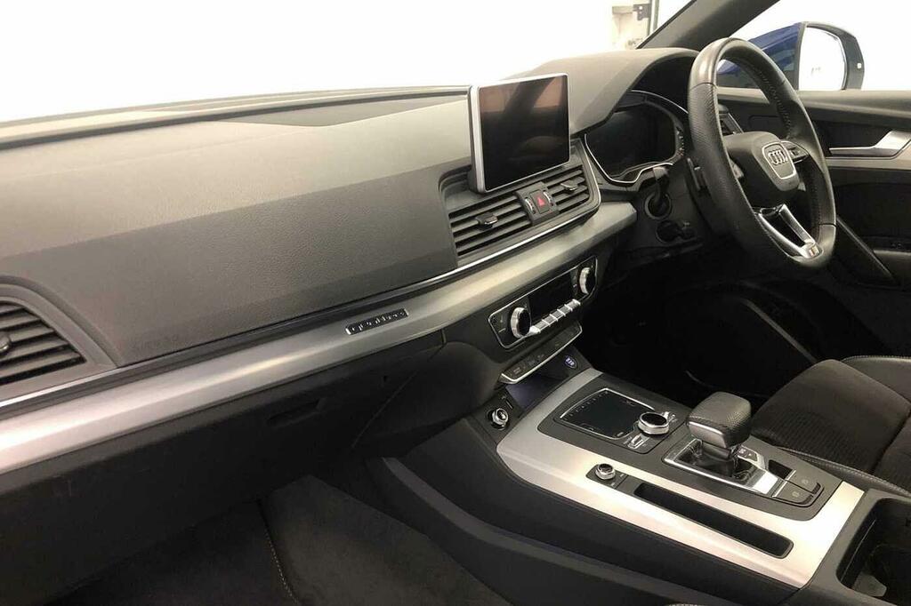 Audi Q5 S Line 40 Tdi Quattro 190 Ps S Tronic SM19NXA Blue #2