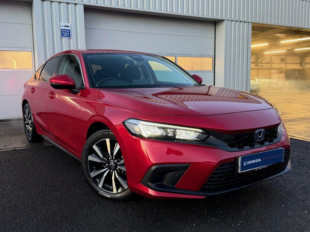 Honda Civic 2.0 Ehev Elegance Cvt Red