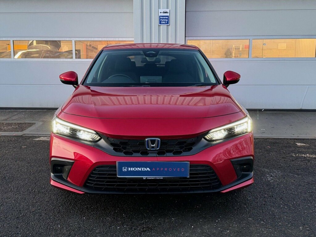 Honda Civic 2.0 Ehev Elegance Cvt RO25LCV Red #6