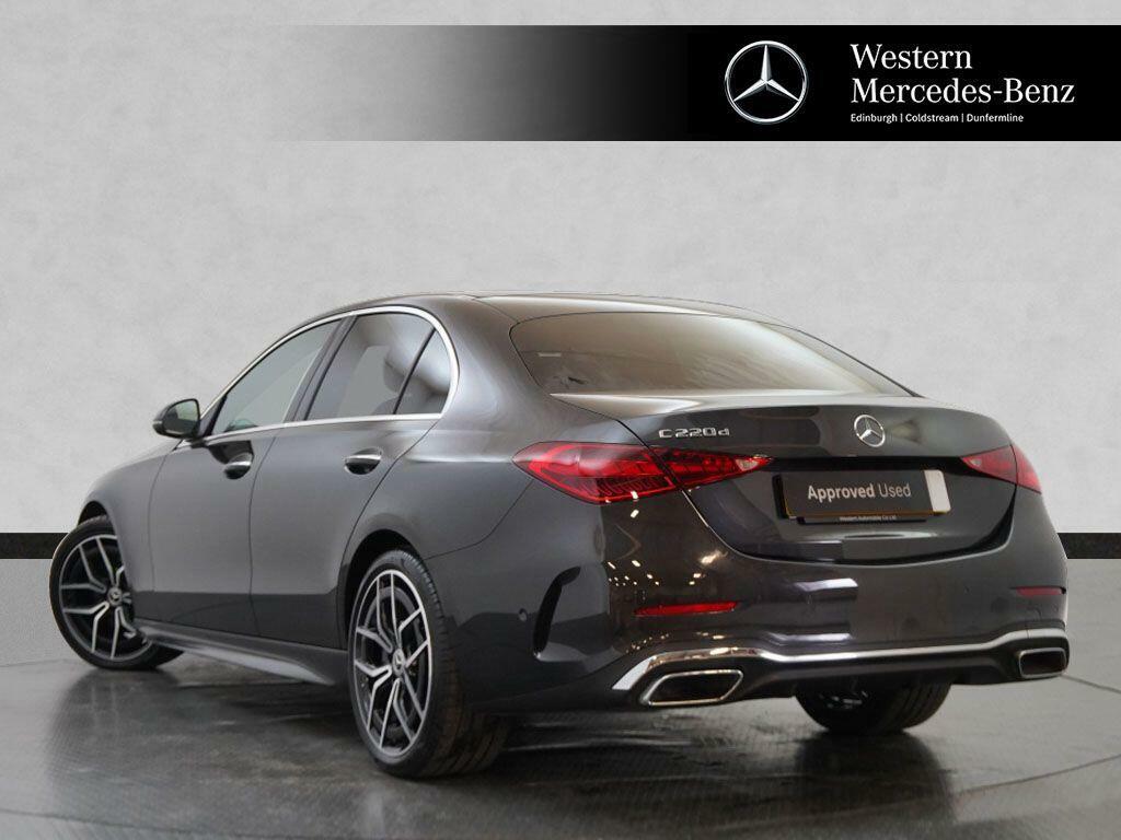 Mercedes-Benz C Class C 220 D Amg Line Premium Plus KX74TTZ Grey #3