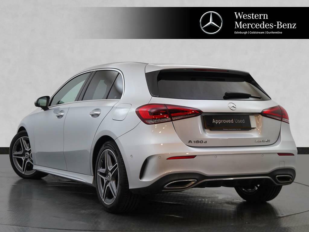 Mercedes-Benz A Class A 180 D Amg Line Premium KV19CLB Silver #2