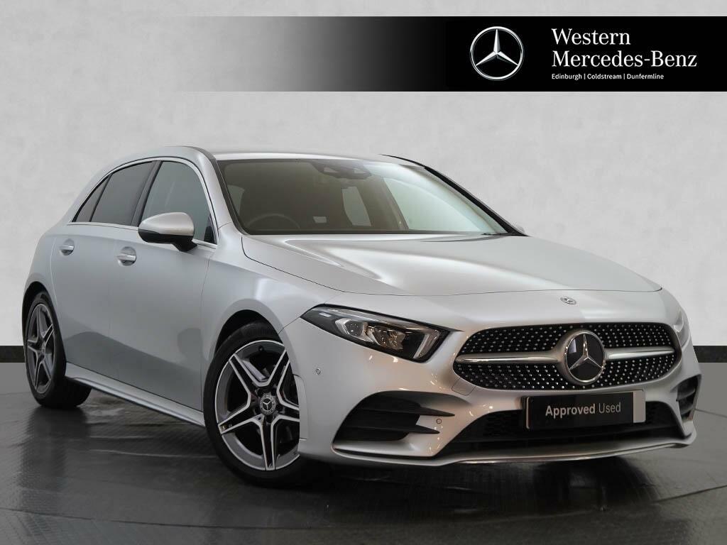 Mercedes-Benz A Class A 180 D Amg Line Premium Silver