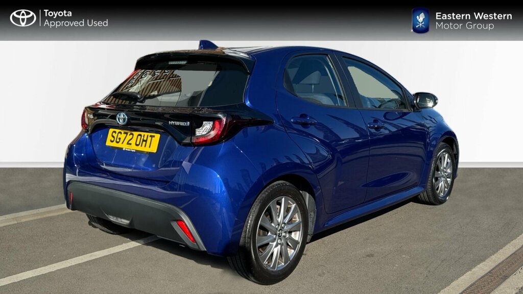 Toyota Yaris 1.5 Vvt-h Icon E-cvt Euro 6 Ss SG72OHT Blue #2