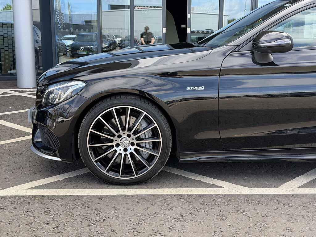 Mercedes-Benz C Class C 43 Amg 4Matic Premium Plus BJ18BWD Black #6