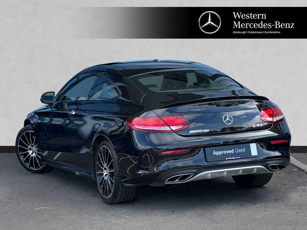 Mercedes-Benz C Class C 43 Amg 4Matic Premium Plus BJ18BWD Black #2