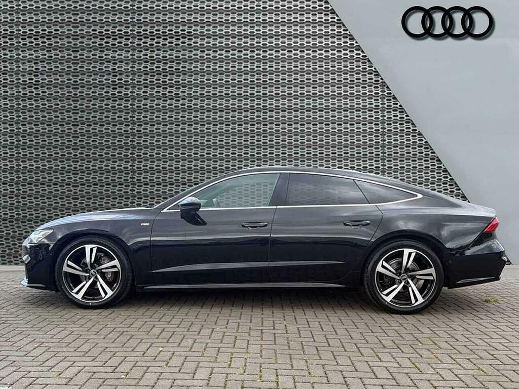 Audi A7 S Line 40 Tdi 204 Ps S Tronic Black #4
