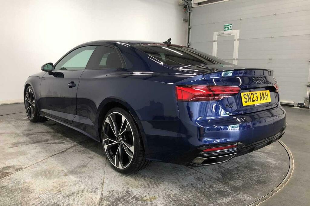 Audi A5 Coup- My23.5 Black Edition 35 Tfsi 150 Ps S Tronic Blue #3