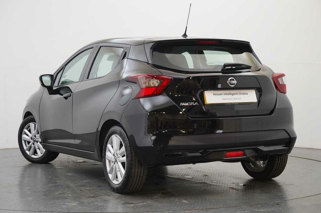 Nissan Micra 1.0 Ig-t 100 Acenta With Vision Pack Upgrade - Sat SK69SKO Black #3