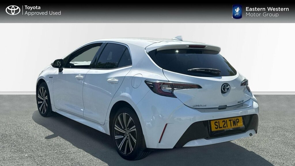 Toyota Corolla 1.8 Vvt-h Design Cvt Euro 6 Ss SL21TWP White #4