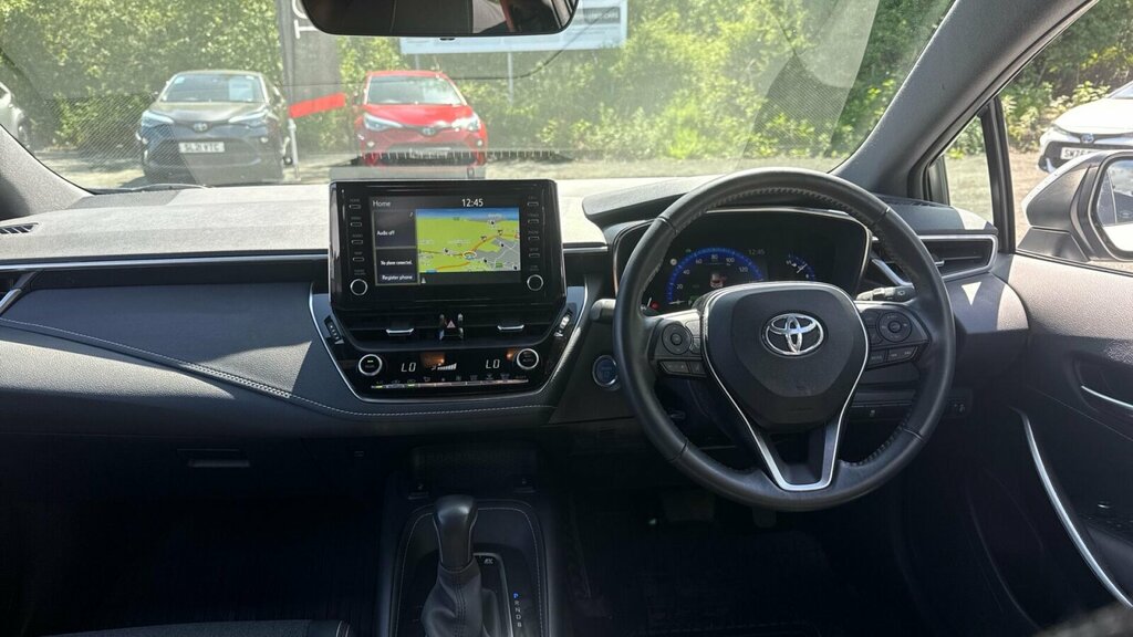 Toyota Corolla 1.8 Vvt-h Design Cvt Euro 6 Ss SL21TWP White #6