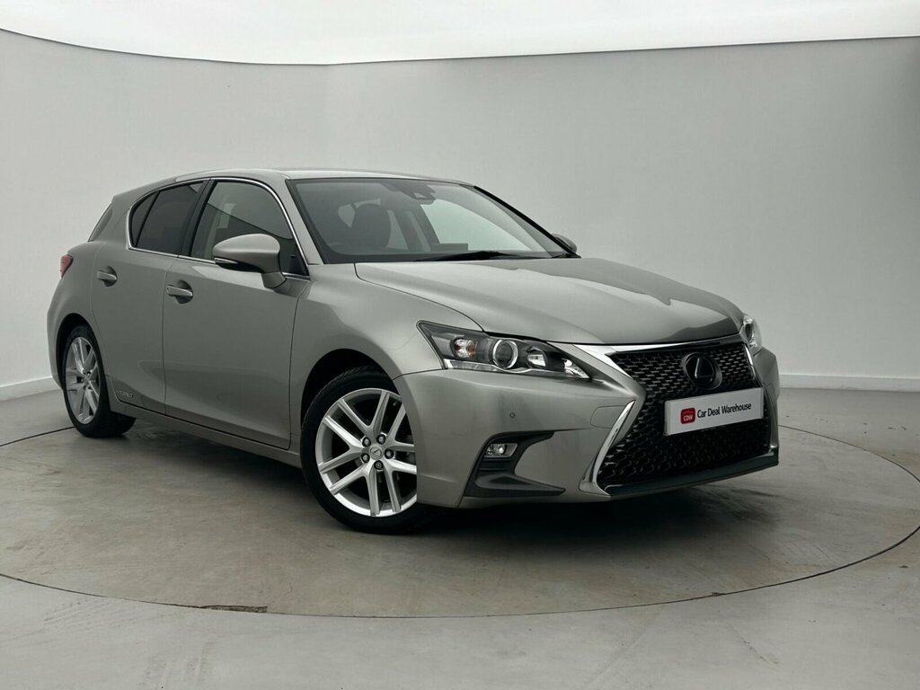 Lexus CT 1.8 200H Luxury Cvt Euro 6 Ss Silver
