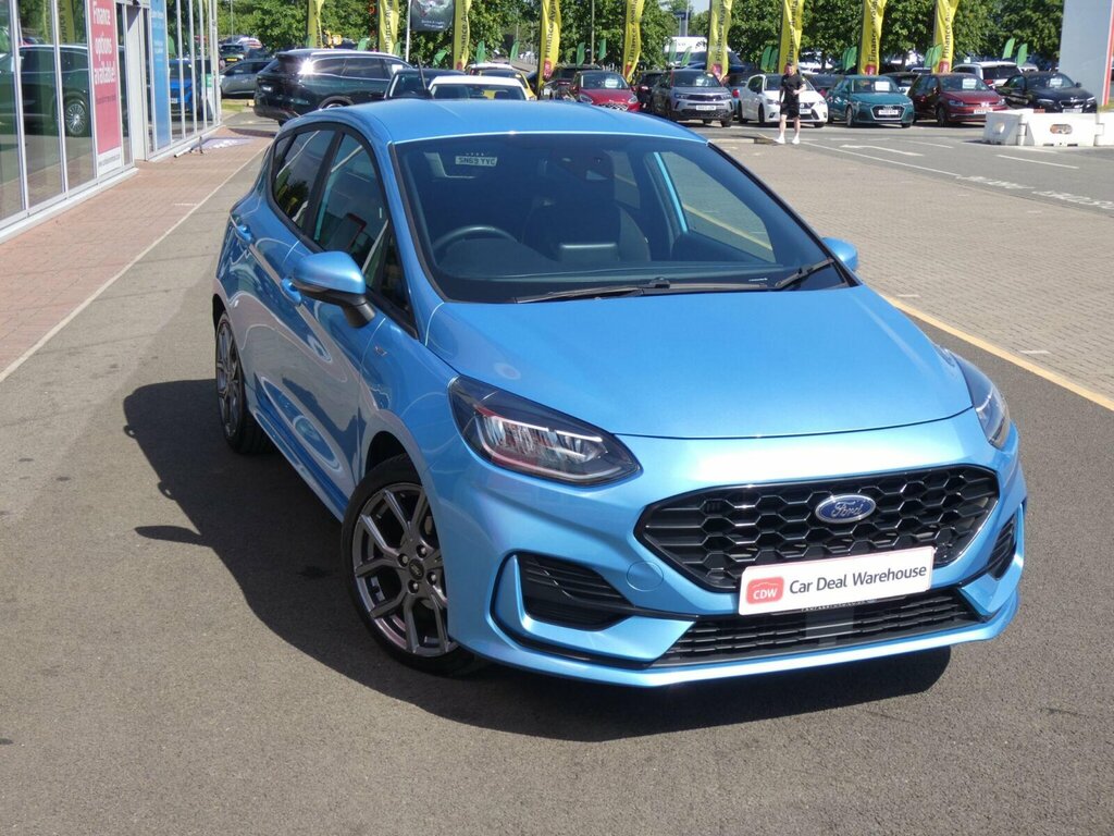 Ford Fiesta 1.0T Ecoboost St-line Euro 6 Ss Blue