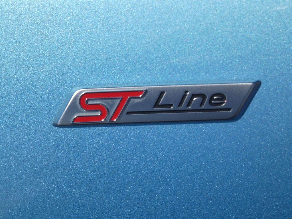 Ford Fiesta 1.0T Ecoboost St-line Euro 6 Ss SK22WOC Blue #6