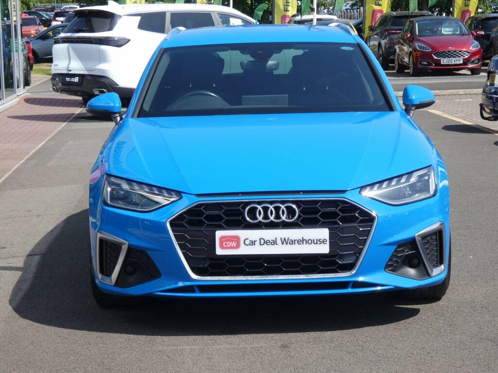 Audi A4 2.0 Tdi 30 S Line S Tronic Euro 6 Ss NL20CWP Blue #4