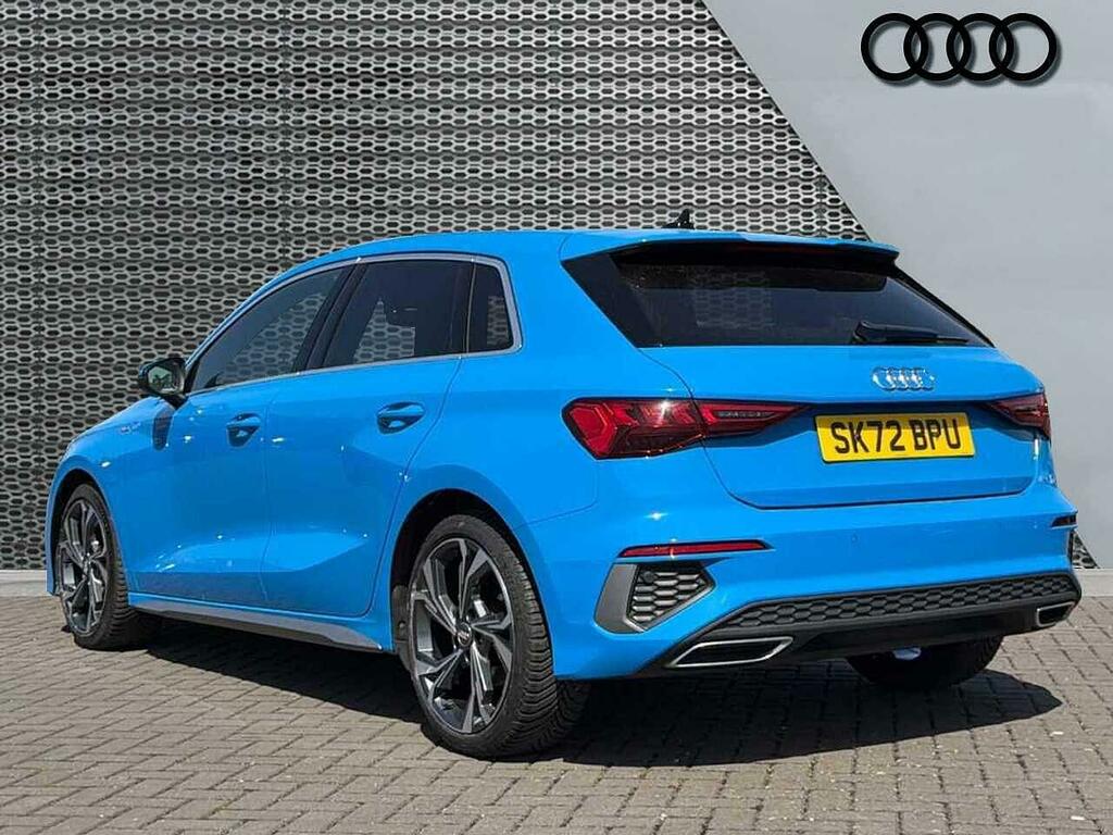 Audi A3 S Line 30 Tfsi 110 Ps S Tronic SK72BPU Blue #3
