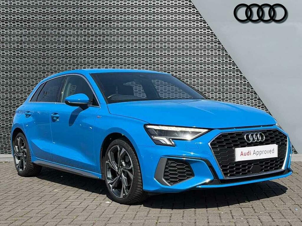Audi A3 S Line 30 Tfsi 110 Ps S Tronic Blue