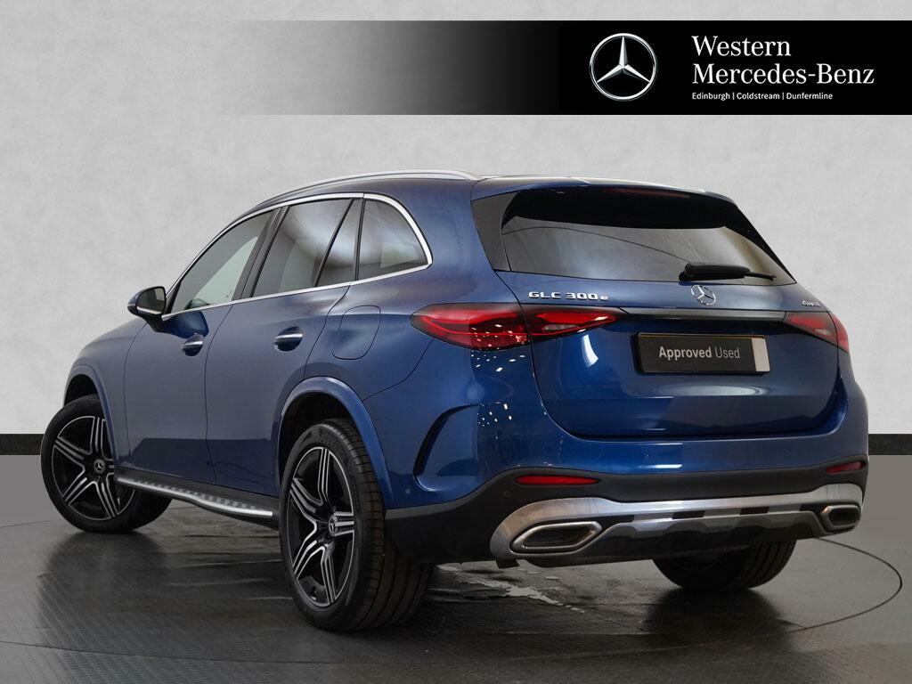 Mercedes-Benz GLC Class Glc 300 E 4Matic Amg Line Premium WN23AFK Blue #2