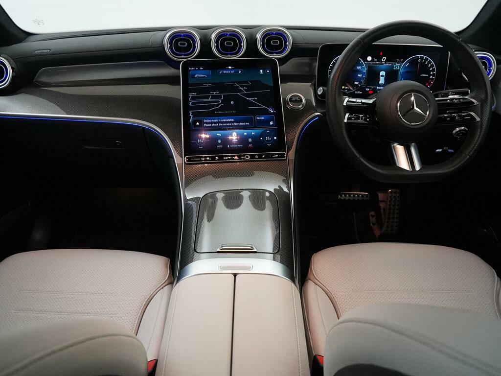 Mercedes-Benz GLC Class Glc 300 E 4Matic Amg Line Premium WN23AFK Blue #5