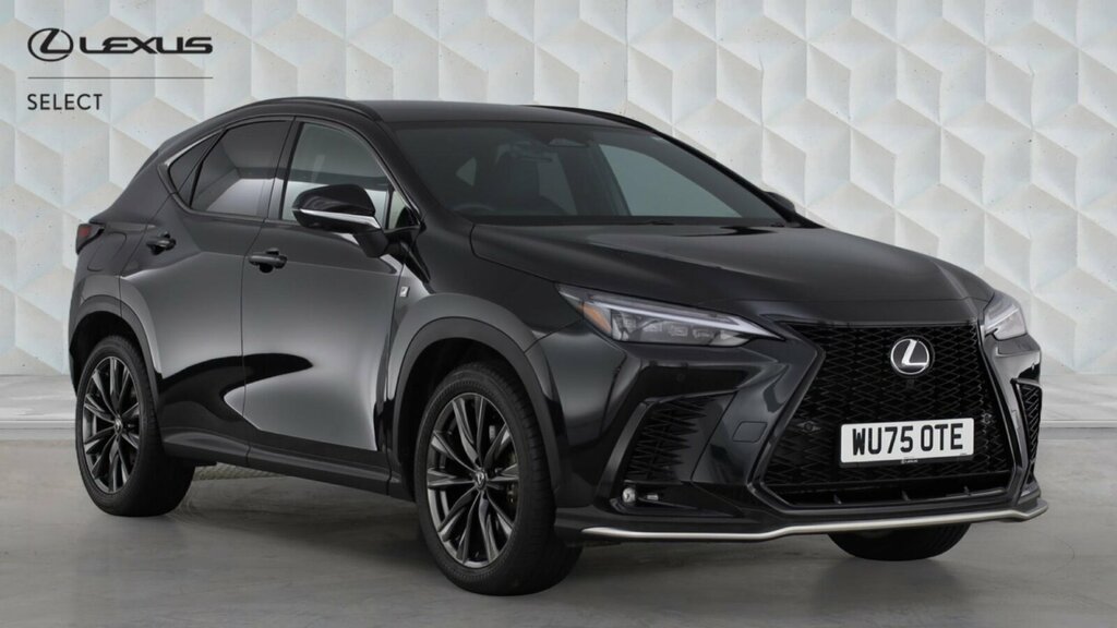 Lexus NX 2.5 450H 18.1Kwh F Sport Suv Plug-in H Black
