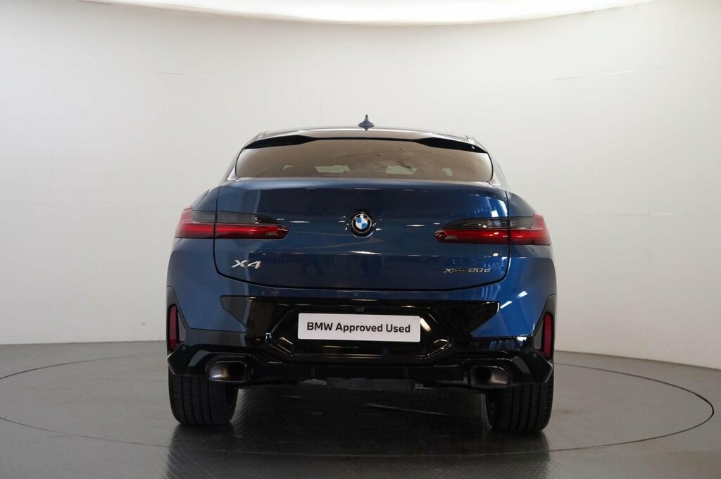 BMW X4 2.0 20D Mht M Sport Suv Hybrid Xdr YH75AWV Blue #5