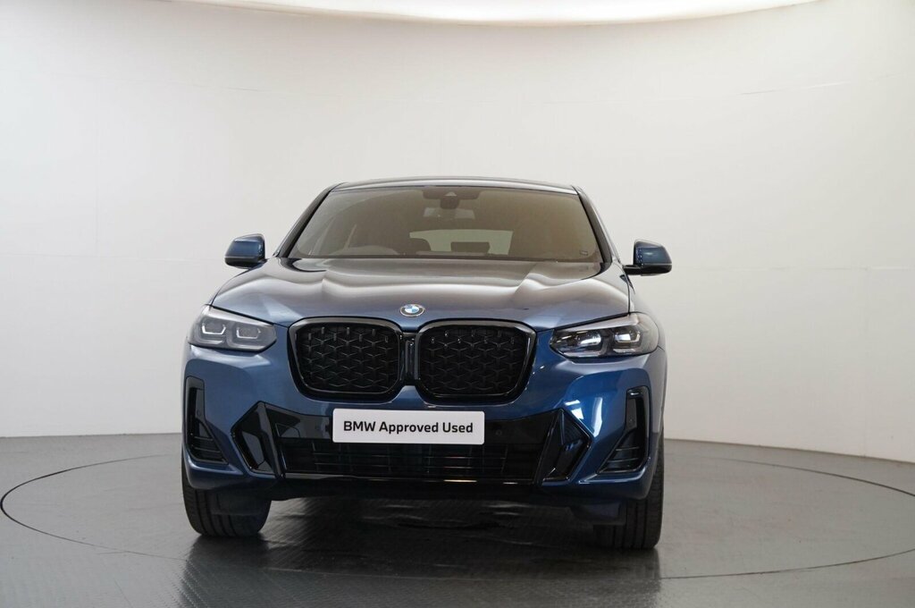 BMW X4 2.0 20D Mht M Sport Suv Hybrid Xdr YH75AWV Blue #2
