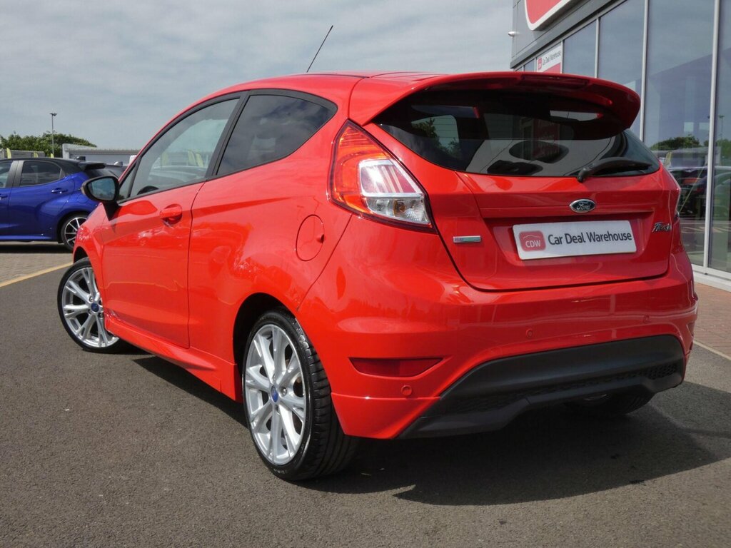 Ford Fiesta 1.0T Ecoboost Zetec S Euro 6 Ss SD16BPF Red #3