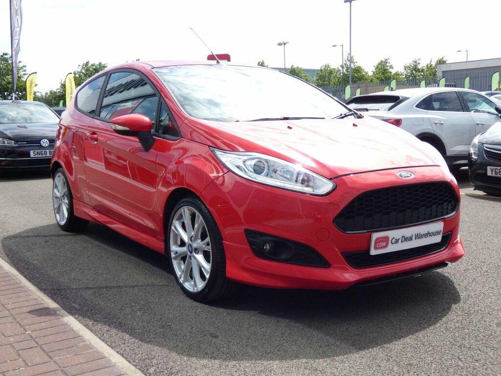 Ford Fiesta 1.0T Ecoboost Zetec S Euro 6 Ss SD16BPF Red #6